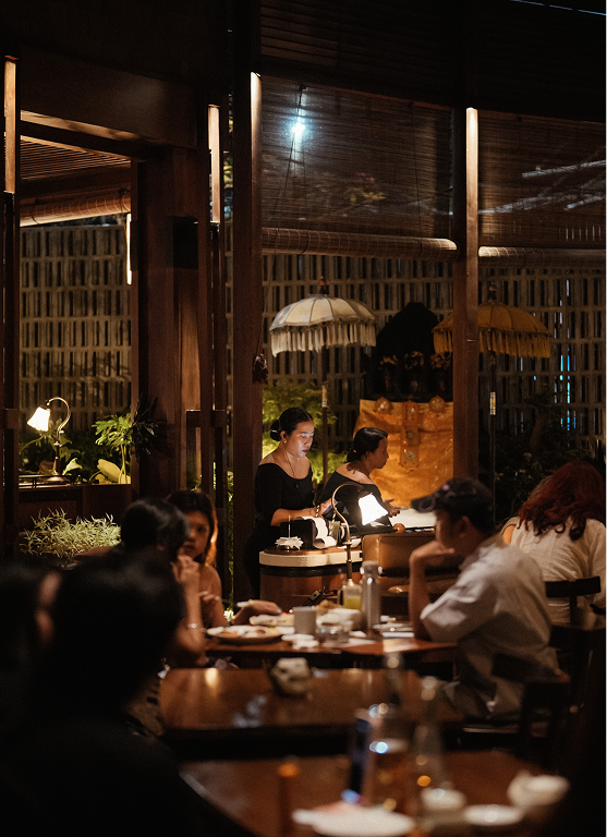 Dahana Japanese restaurant dining experience in Bali