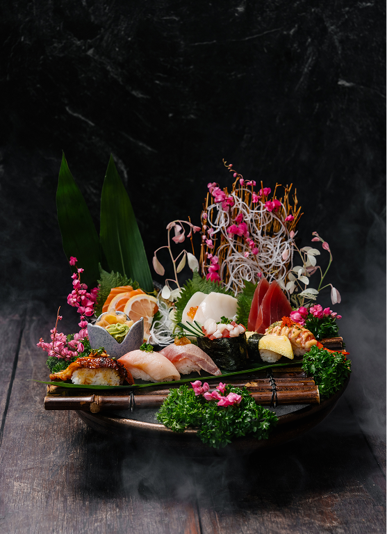 Kajin contemporary sushi dining experience in Bali